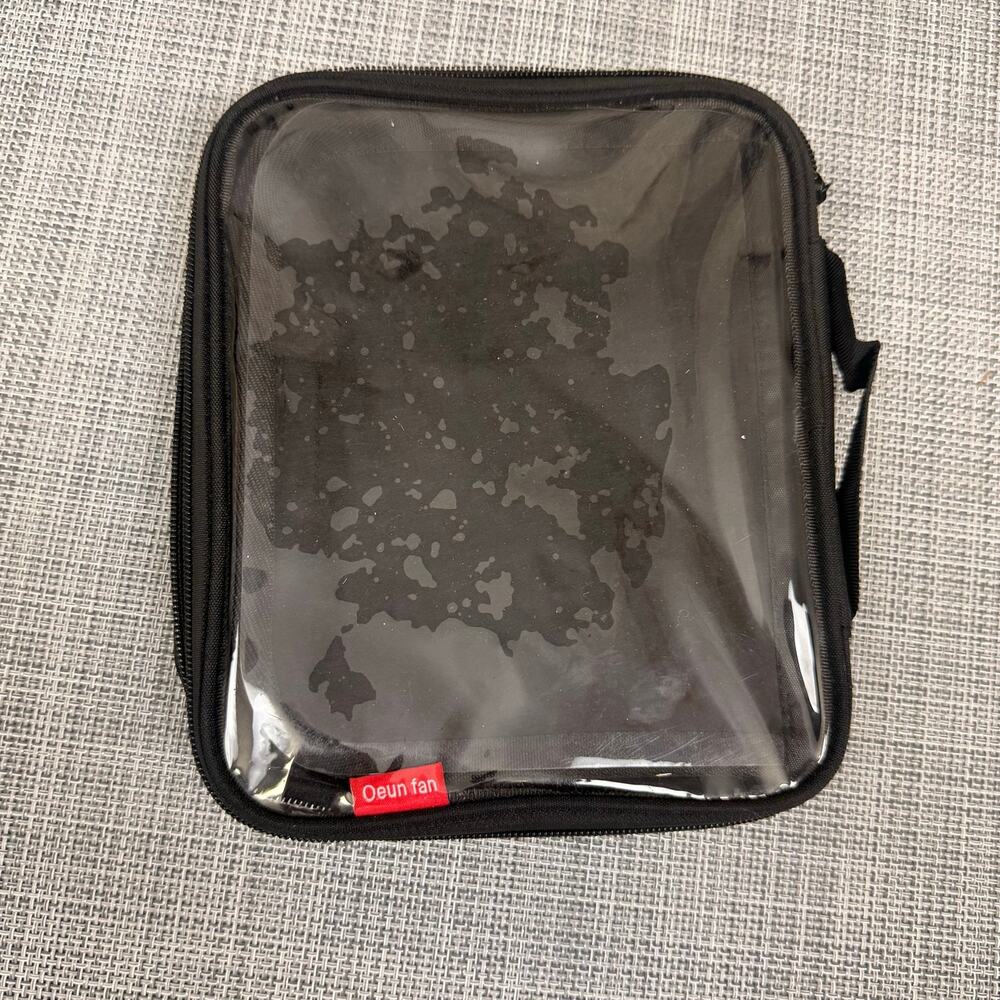 Black Pin Trading Display Book Travel Carrying Case Bag Board Sports Memorial